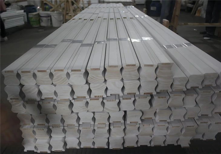 White Primed FJ Pine Stair Handrail