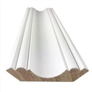 Bijeli grundirani bor Trim Crown Molding Ceiling